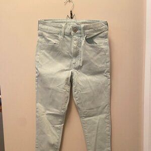 American Eagle Blue Jegging